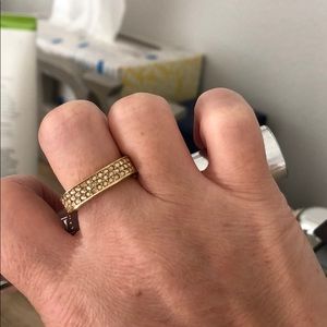 Swarovski Gold Plated Ring